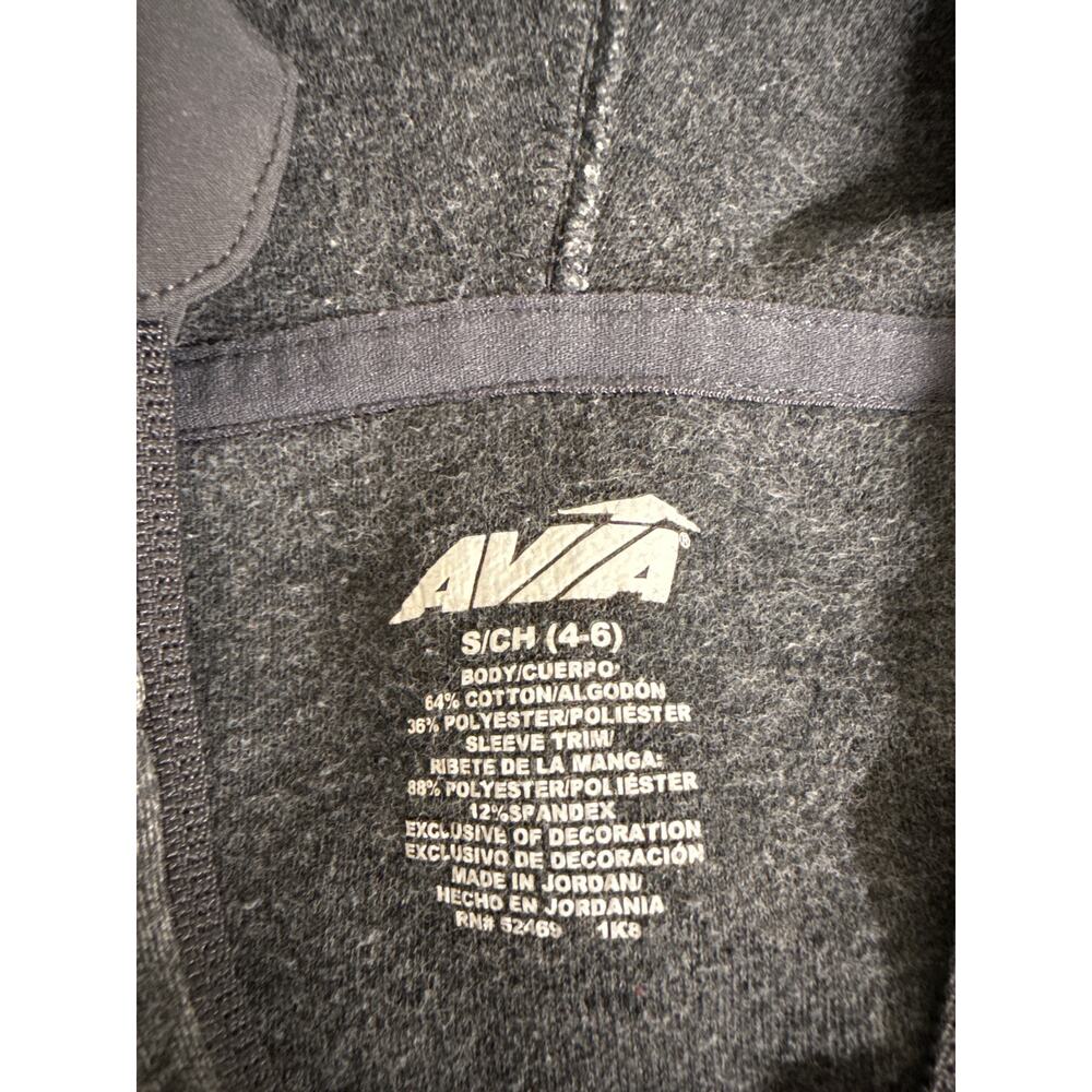 Avia Women’s Full Zip Hooded Athletic Jacket Gray Size S (4–6) EUC - Picture 7 of 7